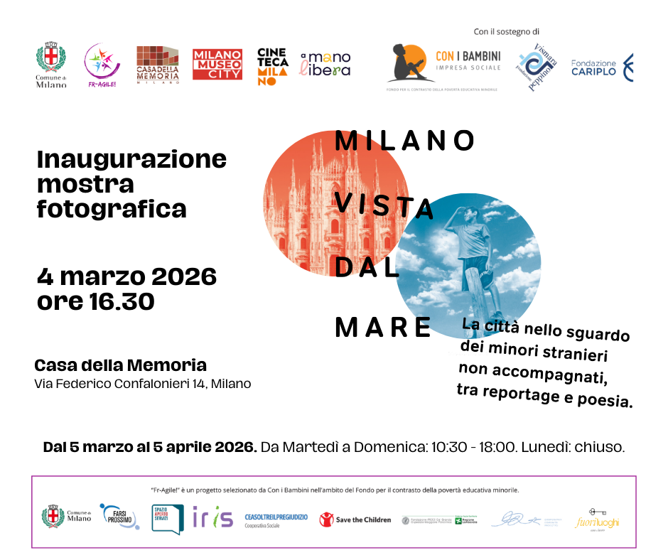 Farsi Prossimo: torna la mostra "Milano vista dal mare", lo sguardo dei minori stranieri